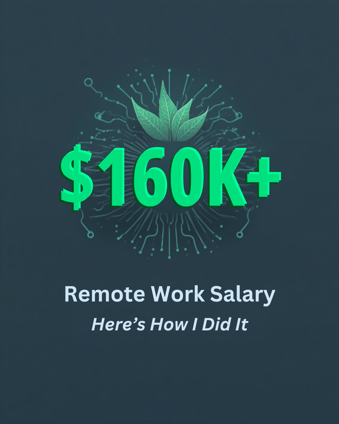 Remote work salary $160K+ digital nomad income UX designer