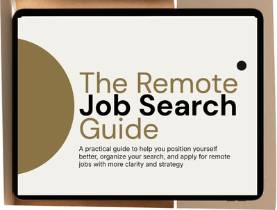 The Remote Job Search Kit mockup